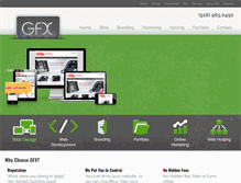 Tablet Screenshot of gfxservices.com